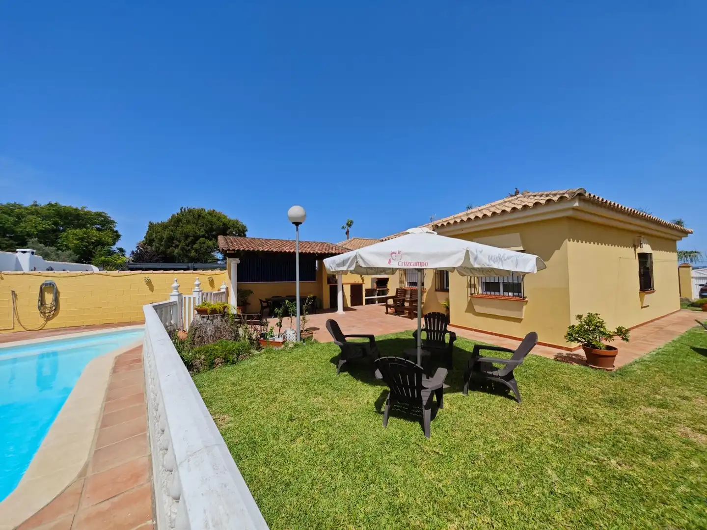 Garden of Houses for sale in Chiclana de la Frontera  with Heating, Private garden and Storage room