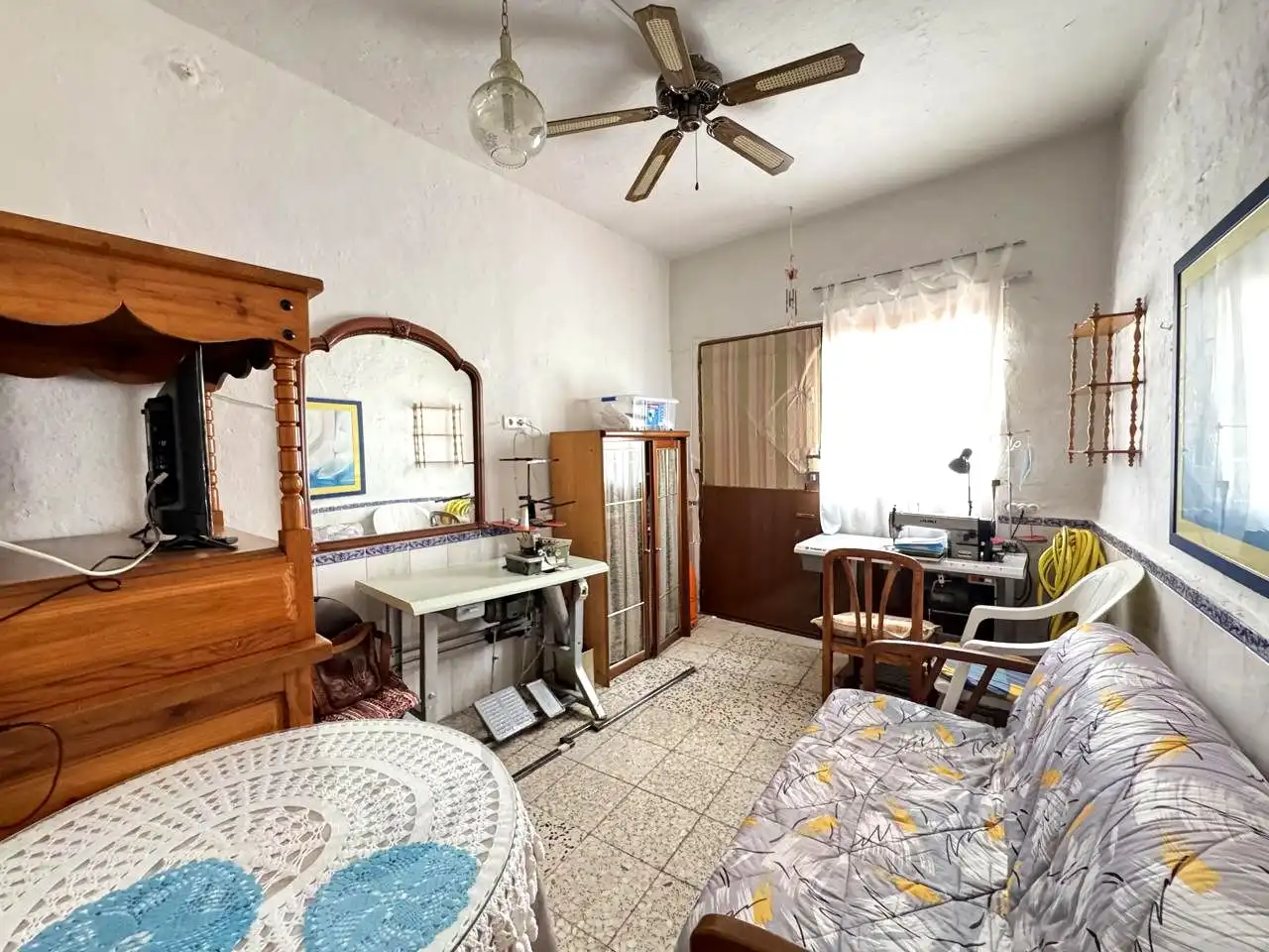 Sala de estar de Casa o chalet en venta en Santa Olalla con Aire acondicionado