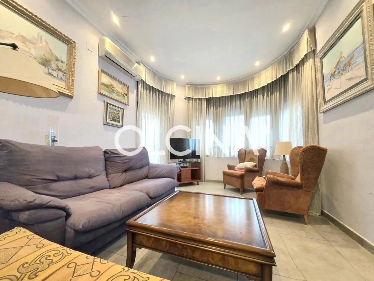 Sala de estar de Piso en venta en Cocentaina con Aire acondicionado, Calefacción y Terraza
