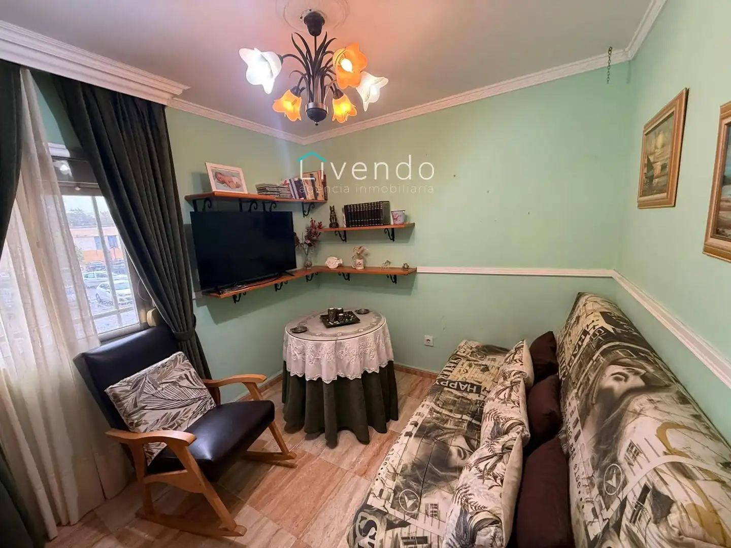 Sala d'estar de Pis en venda en San Fernando