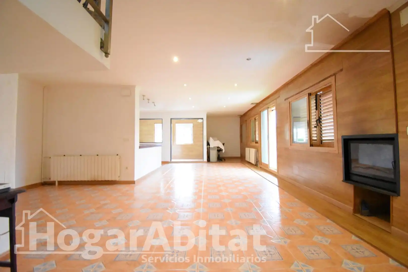 Sala de estar de Casa o chalet en venta en Gandia con Calefacción, Jardín privado y Terraza