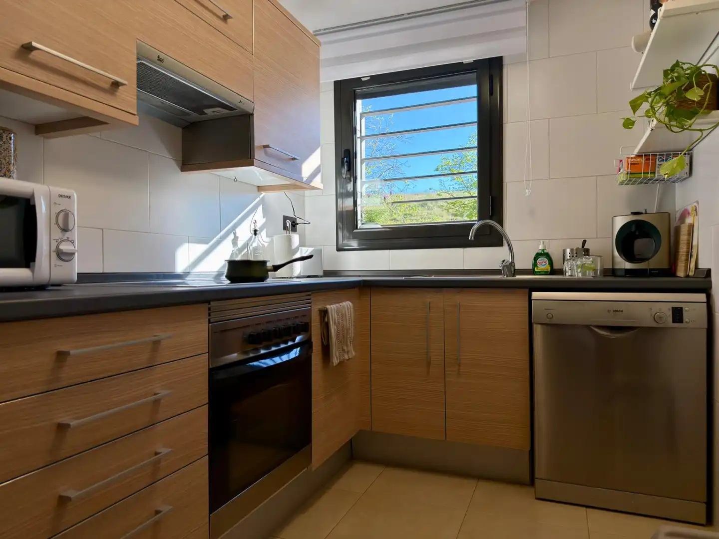 Kitchen of Flat for sale in Sant Antoni de Vilamajor  with Storage room