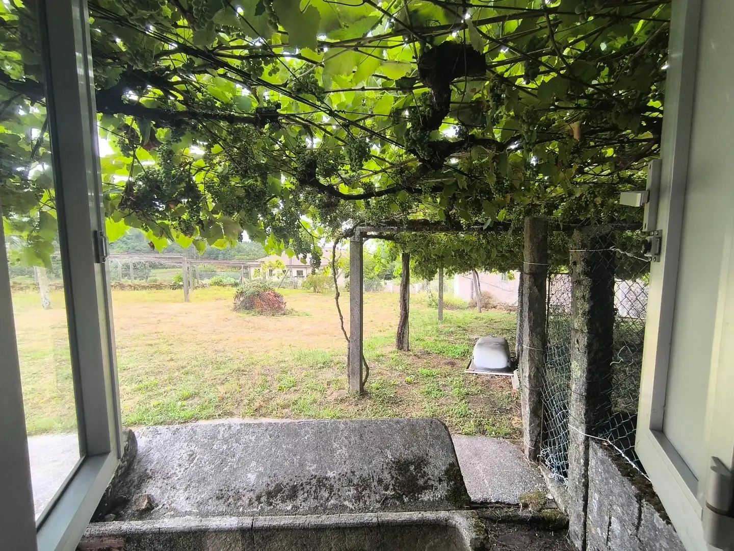 Jardí de Casa o xalet en venda en Teo amb Jardí privat
