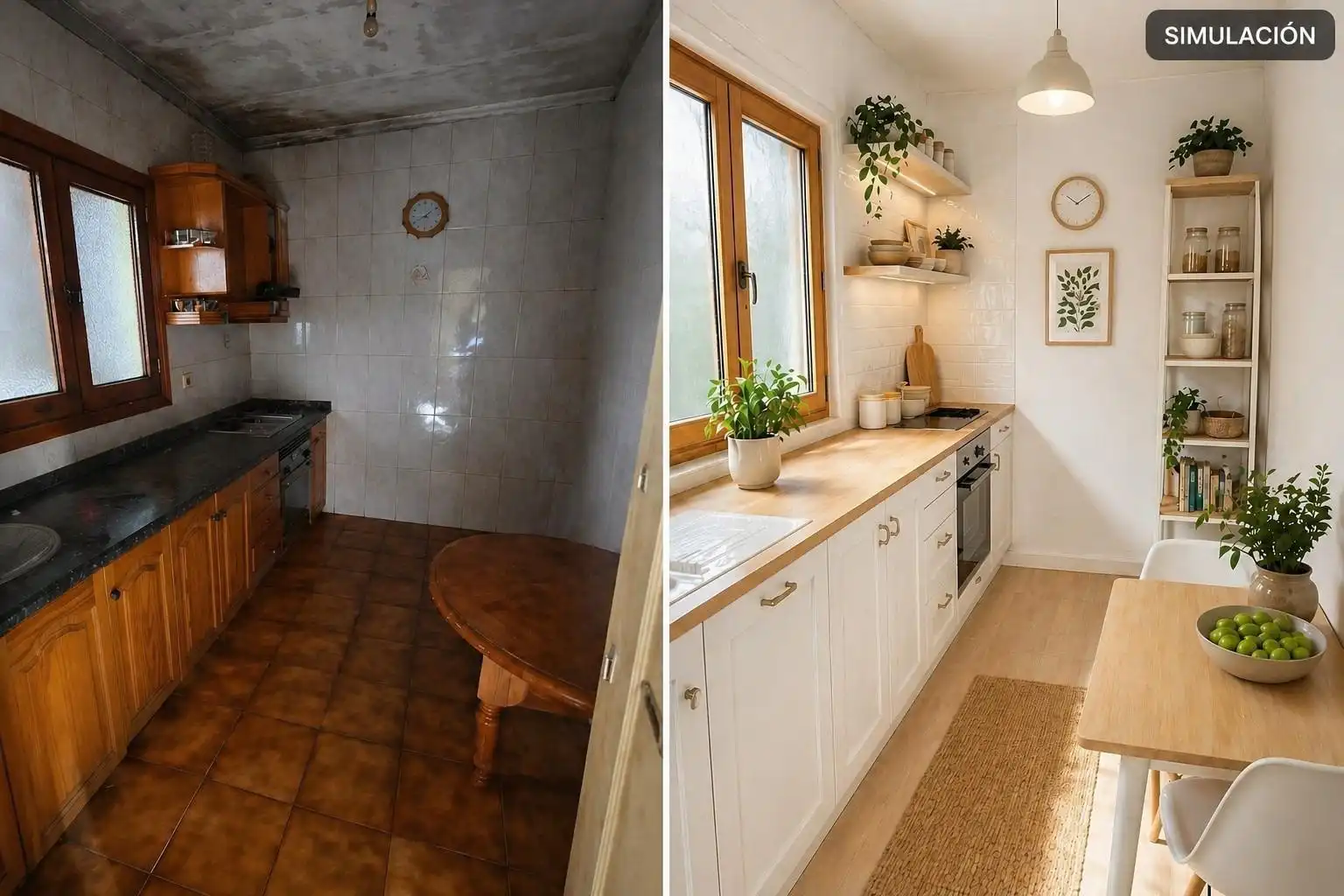 Cocina de Casa adosada en venta en Santa Brígida