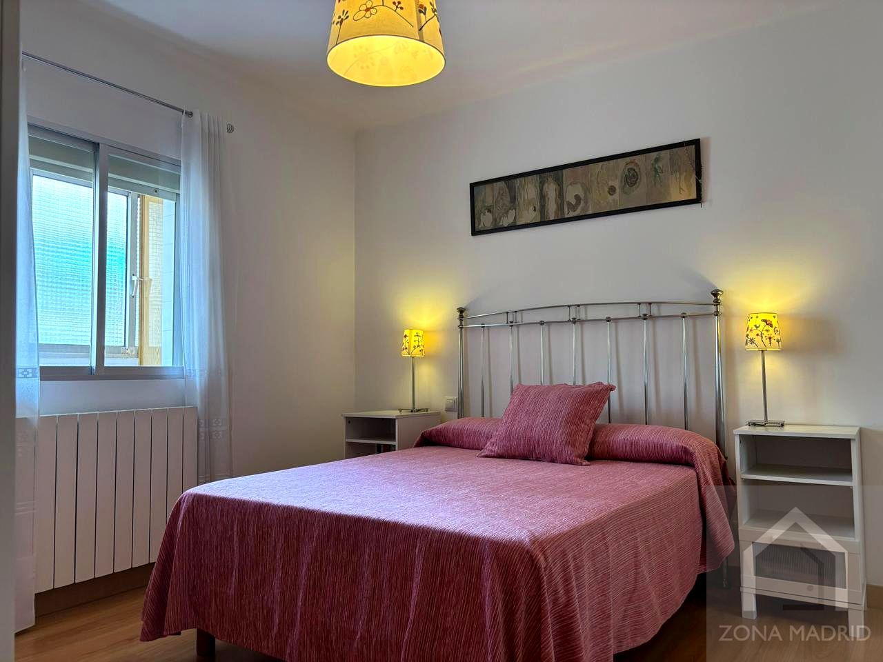Bedroom of Flat for sale in  Madrid Capital  with Air Conditioner, Heating and Terrace