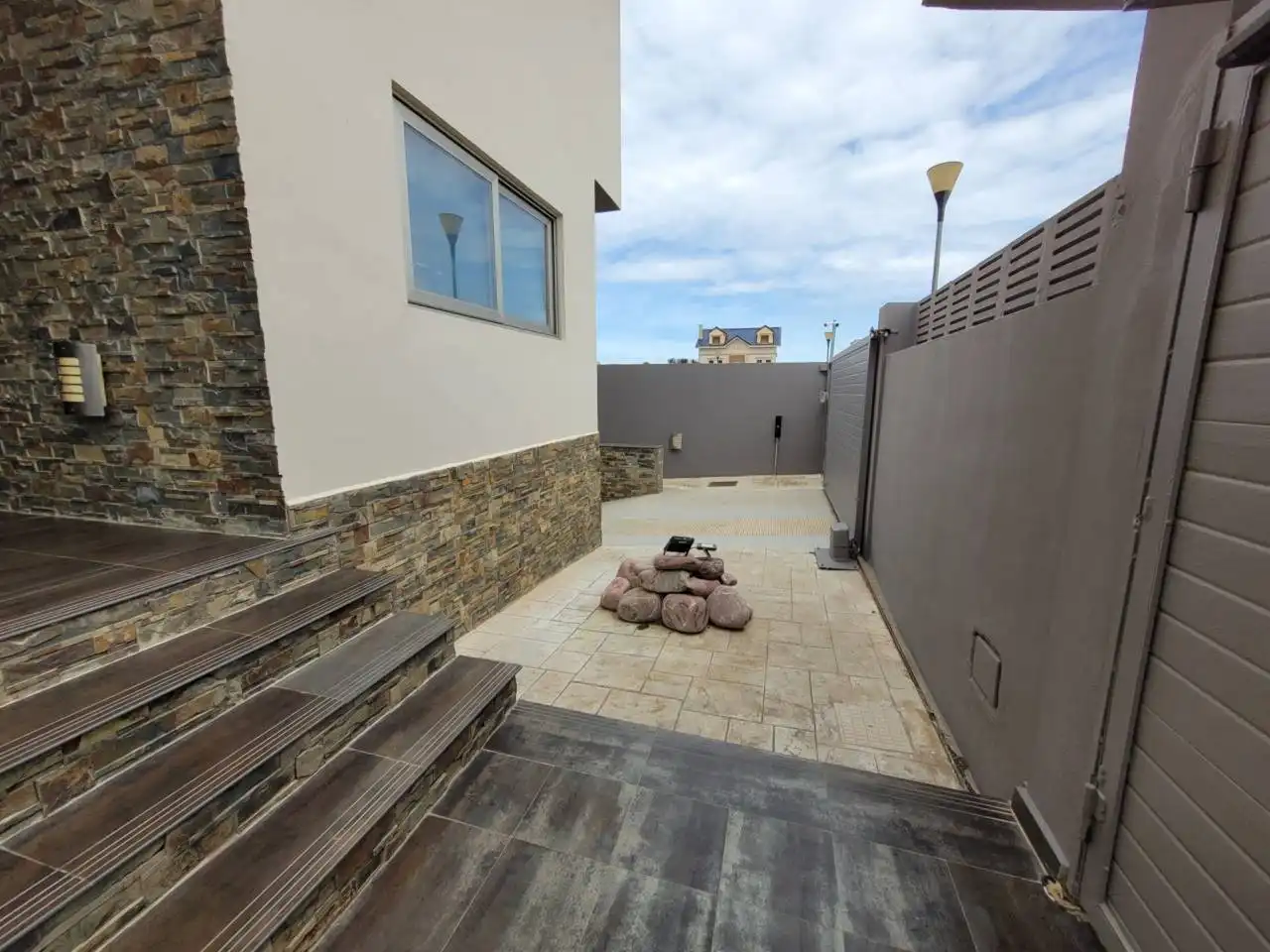 Terrassa de Casa o xalet en venda en Baza amb Aire condicionat, Calefacció i Jardí privat
