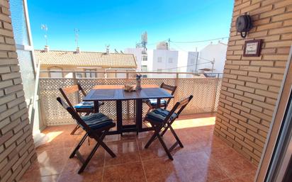 Terrassa de Apartament en venda en Pilar de la Horadada amb Moblat i Balcó