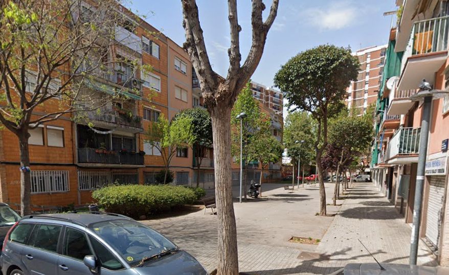 Exterior view of Flat for sale in Badalona  with Furnished
