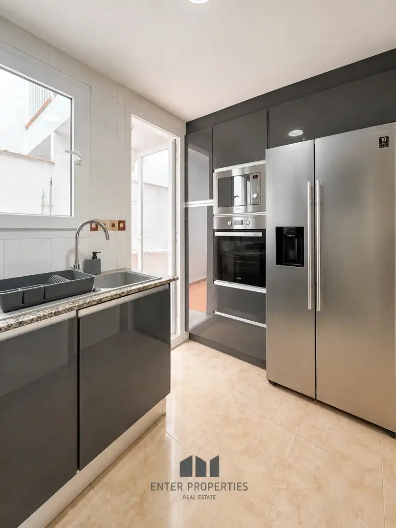 Kitchen of Flat for sale in Teulada  with Air Conditioner, Terrace and Balcony