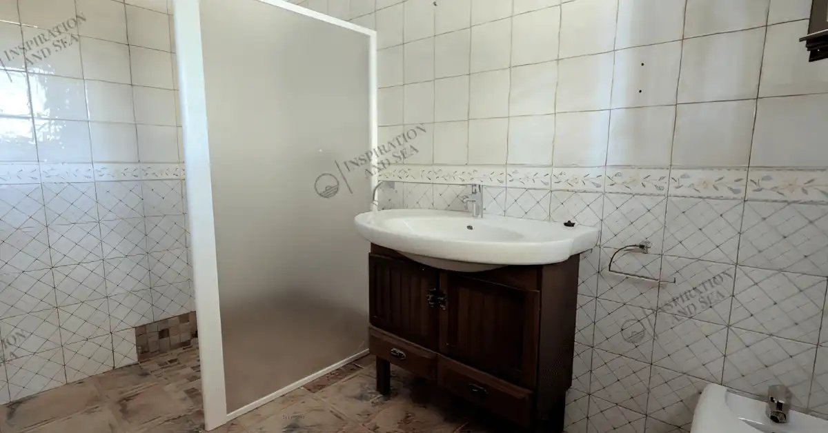 Badezimmer von Haus oder Chalet zum Verkauf in Sant Josep de sa Talaia mit Privatgarten und Terrasse