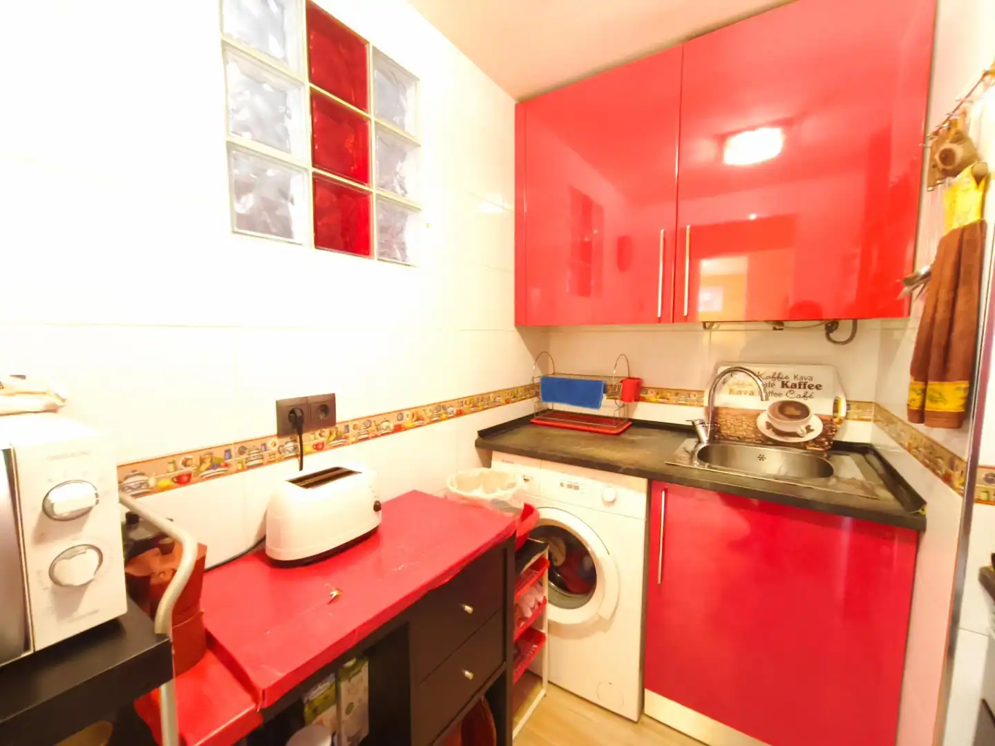 Kitchen of Flat for sale in Madrid  with Balcony