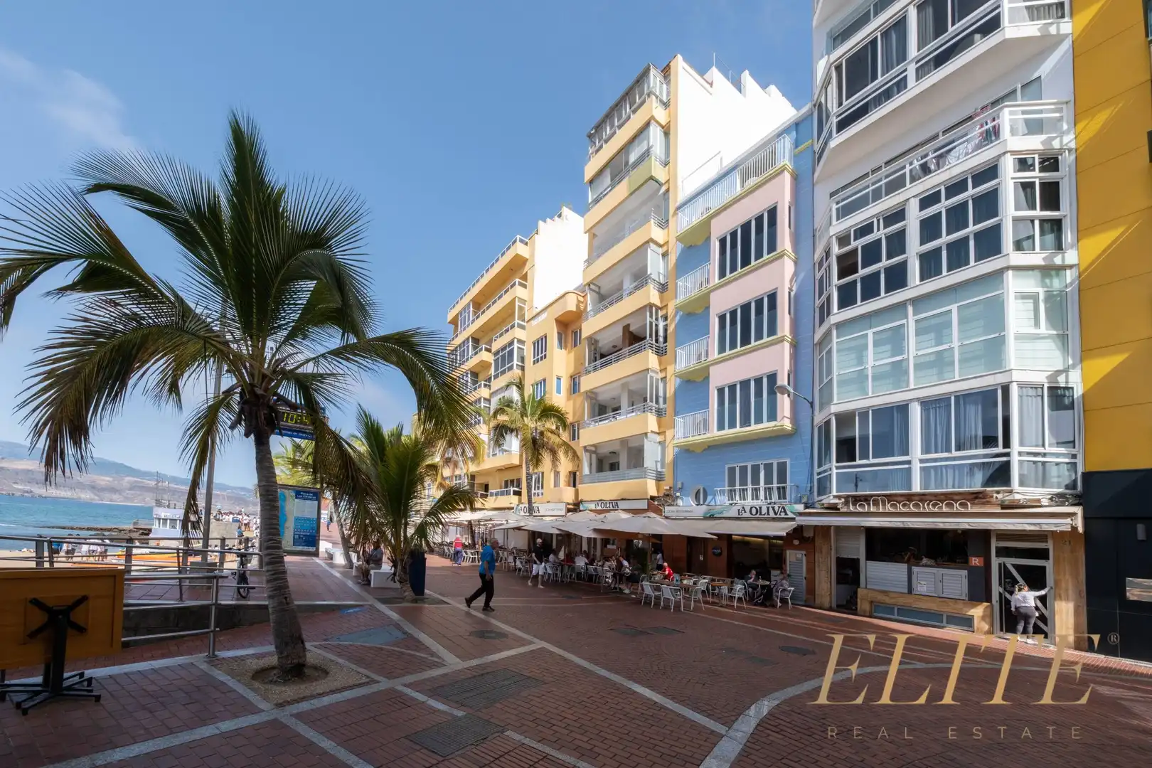 Vista exterior de Piso de alquiler en Las Palmas de Gran Canaria con Aire acondicionado, Calefacción y Parquet