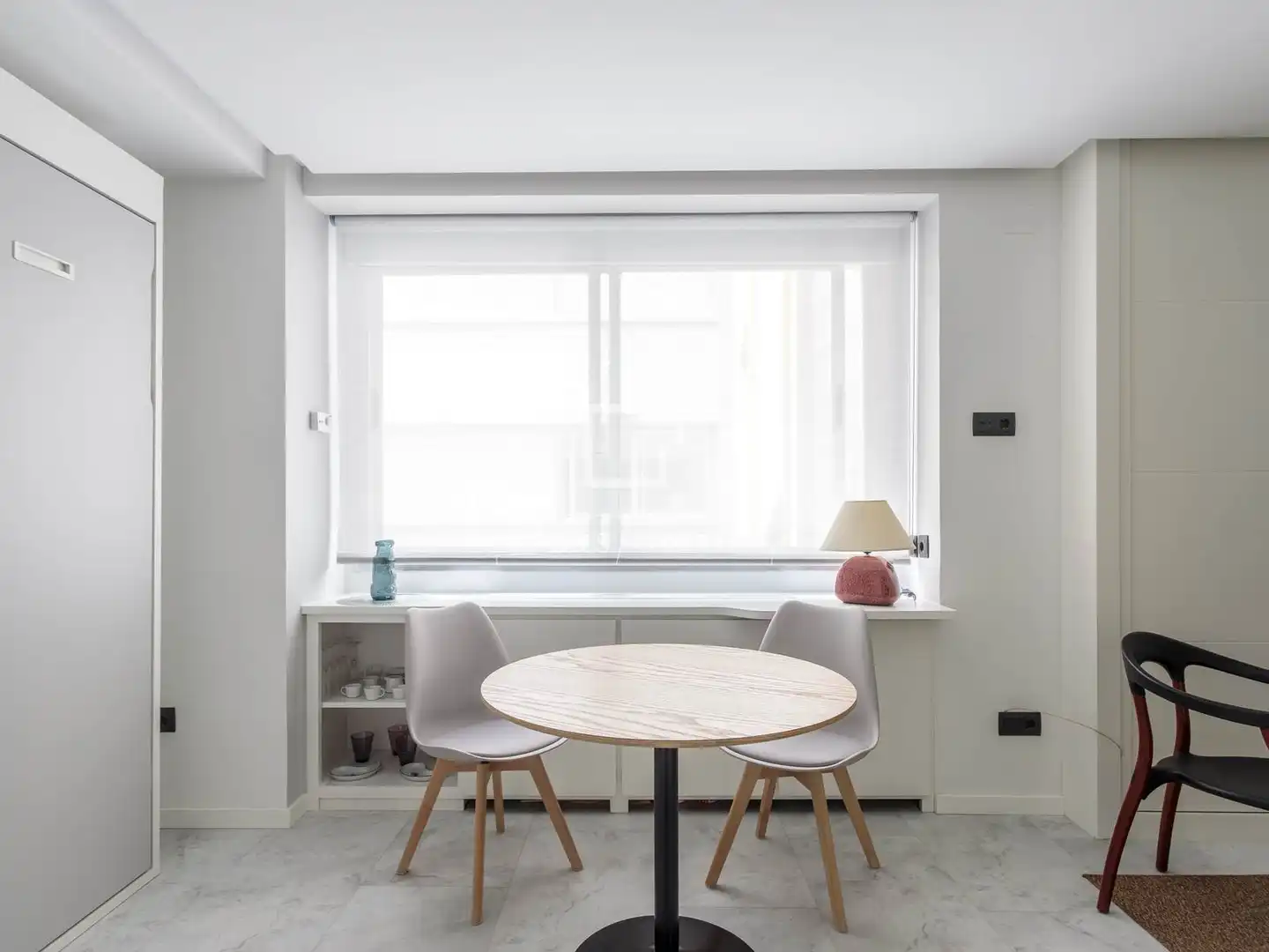 Menjador de Loft de lloguer en Madrid amb Aire condicionat, Calefacció i Moblat