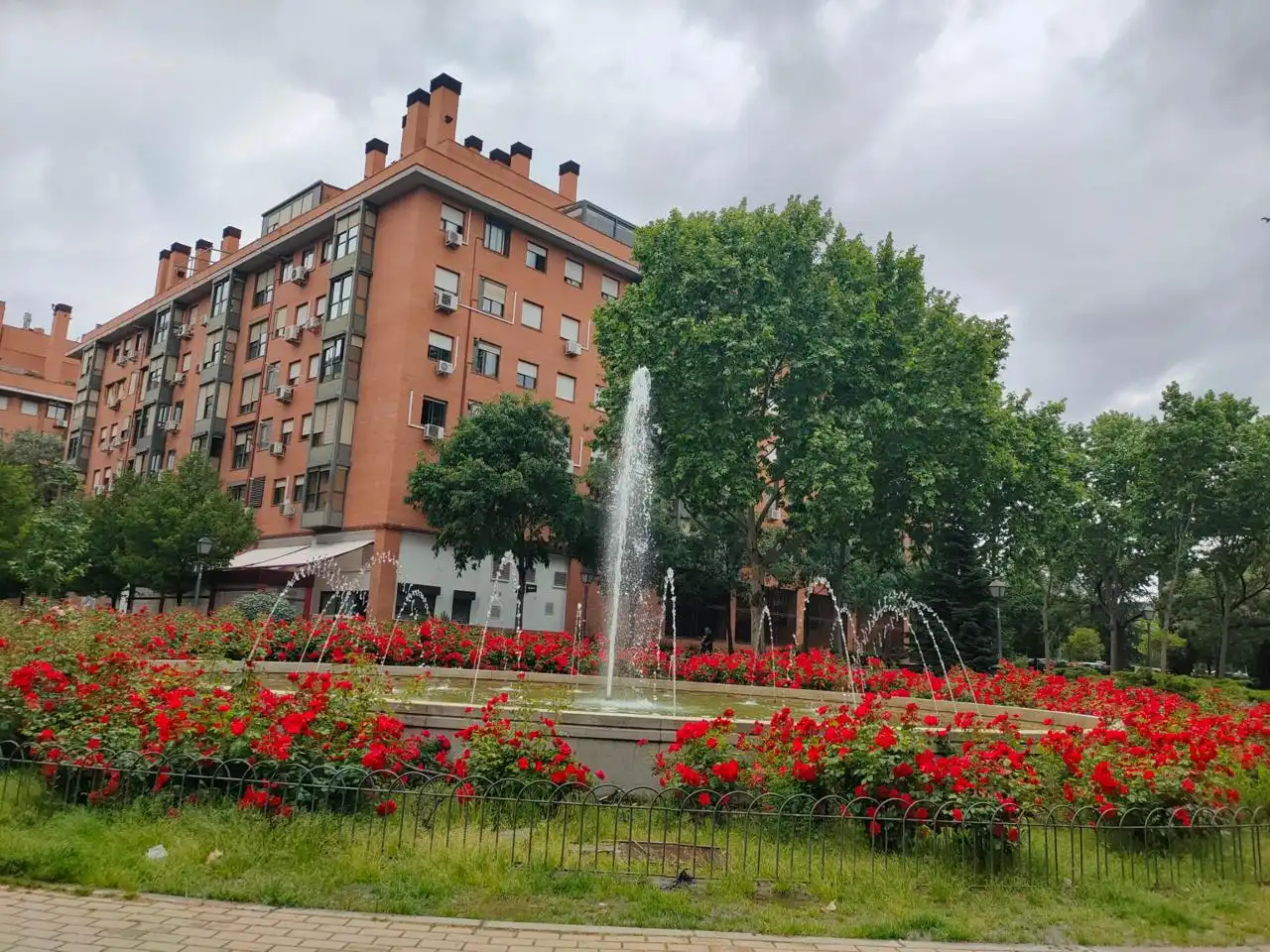 Vista exterior de Pis de lloguer en Madrid amb Aire condicionat, Calefacció i Parquet
