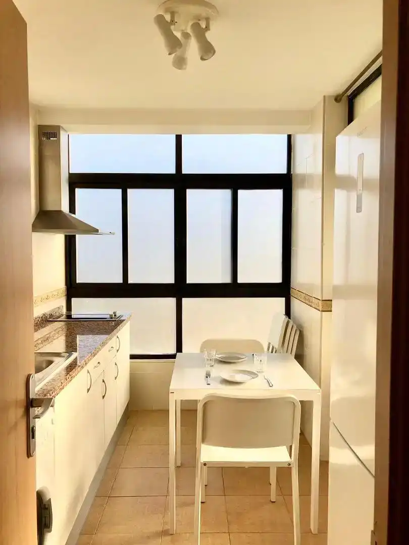 Küche von Wohnungen zum Verkauf in Benalmádena mit Schwimmbad und Balkon