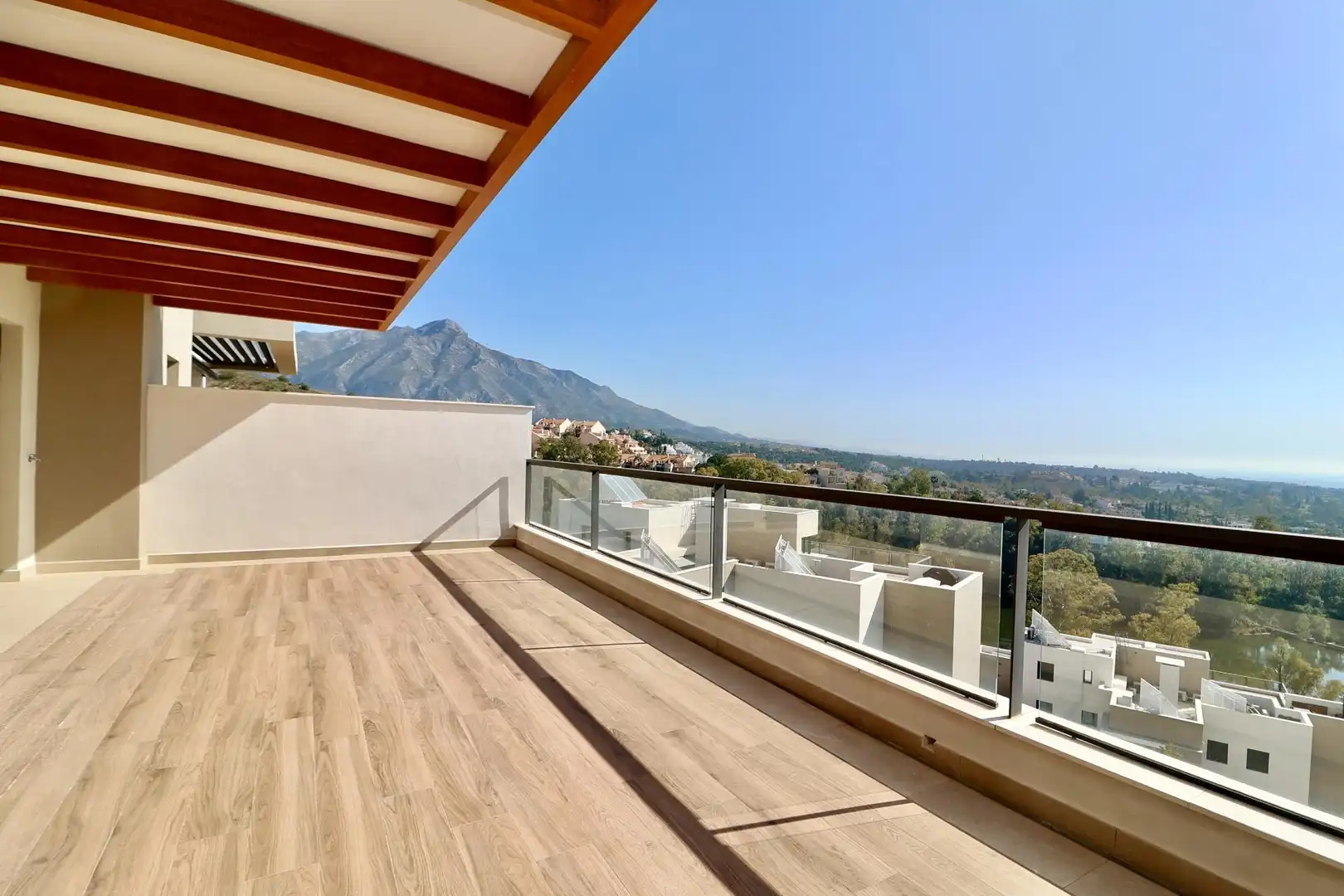 Terrace of Flat for sale in Marbella  with Air Conditioner, Private garden and Terrace