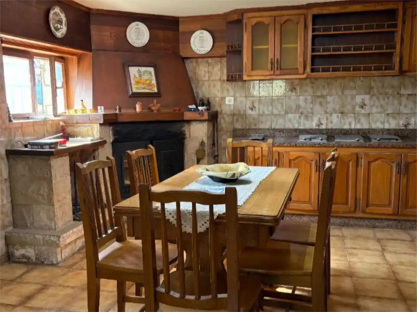 Cocina de Piso en venta en Ribadeo con Jardín privado, Parquet y Trastero