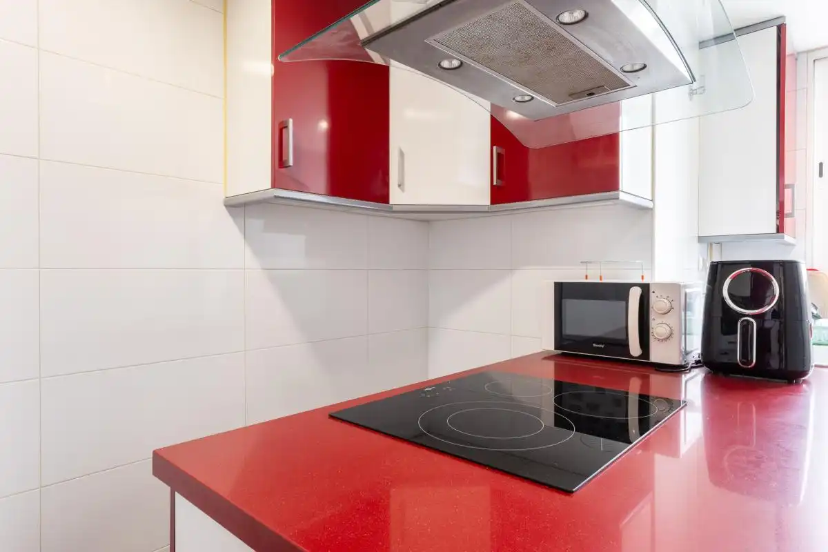 Kitchen of Flat for sale in Valencia  with Air Conditioner, Heating and Private garden