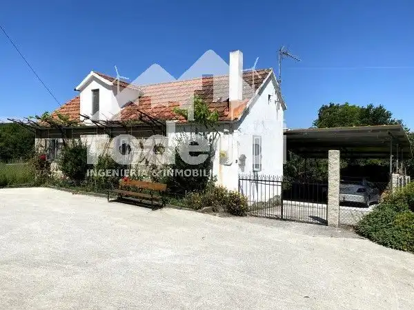 Exterior view of Houses for sale in Cortegada  with Storage room and Furnished
