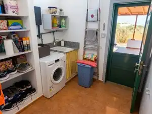 Cuina de Casa o xalet en venda en La Oliva amb Jardí privat, Terrassa i Moblat
