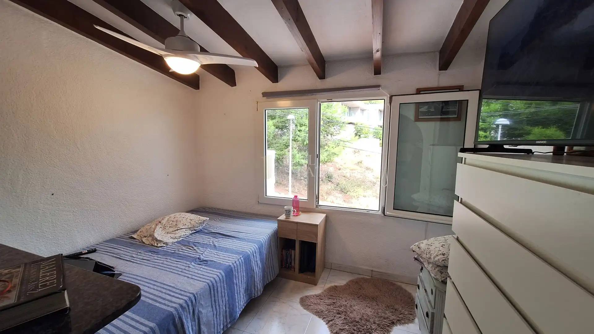Bedroom of Detached homes for sale in Moraira  with Air Conditioner, Terrace and Storage room