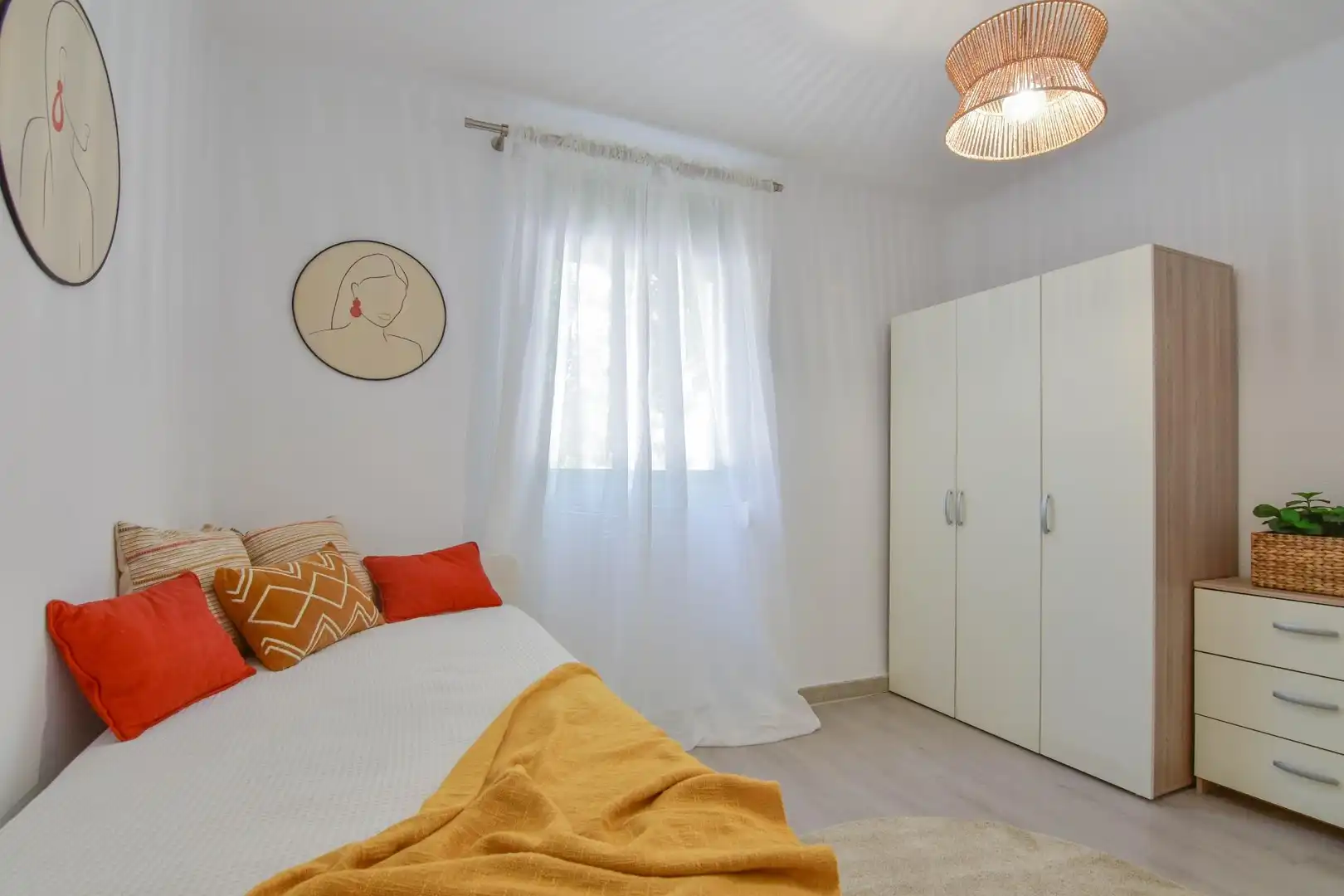 Schlafzimmer von Wohnung zum Verkauf in Alboraya mit Klimaanlage, Abstellraum und Balkon