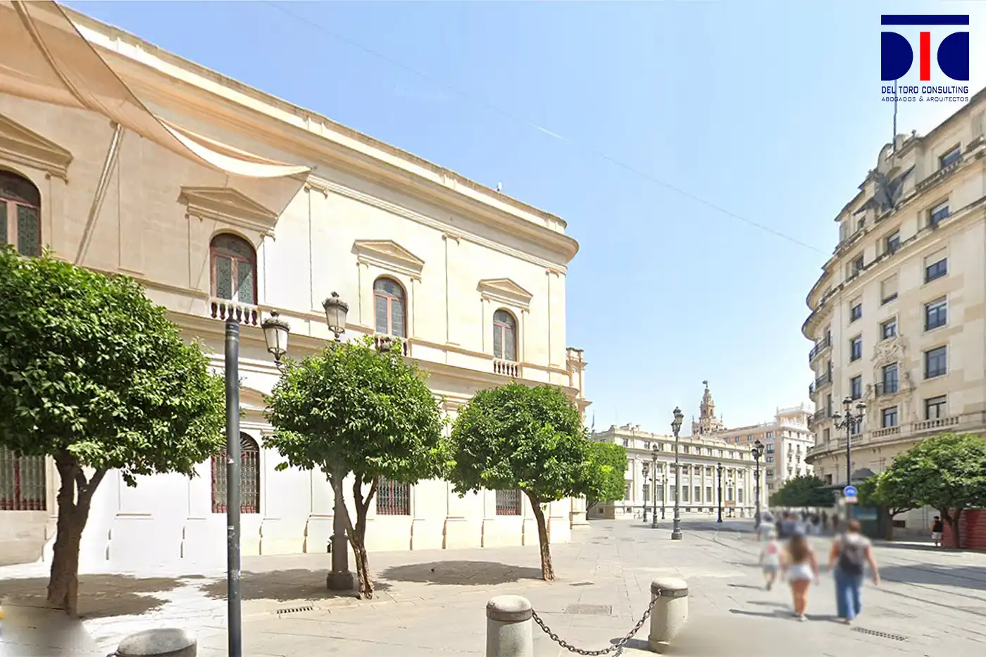 Exterior view of Commercial properties for rent in Sevilla  with Air Conditioner and Heating