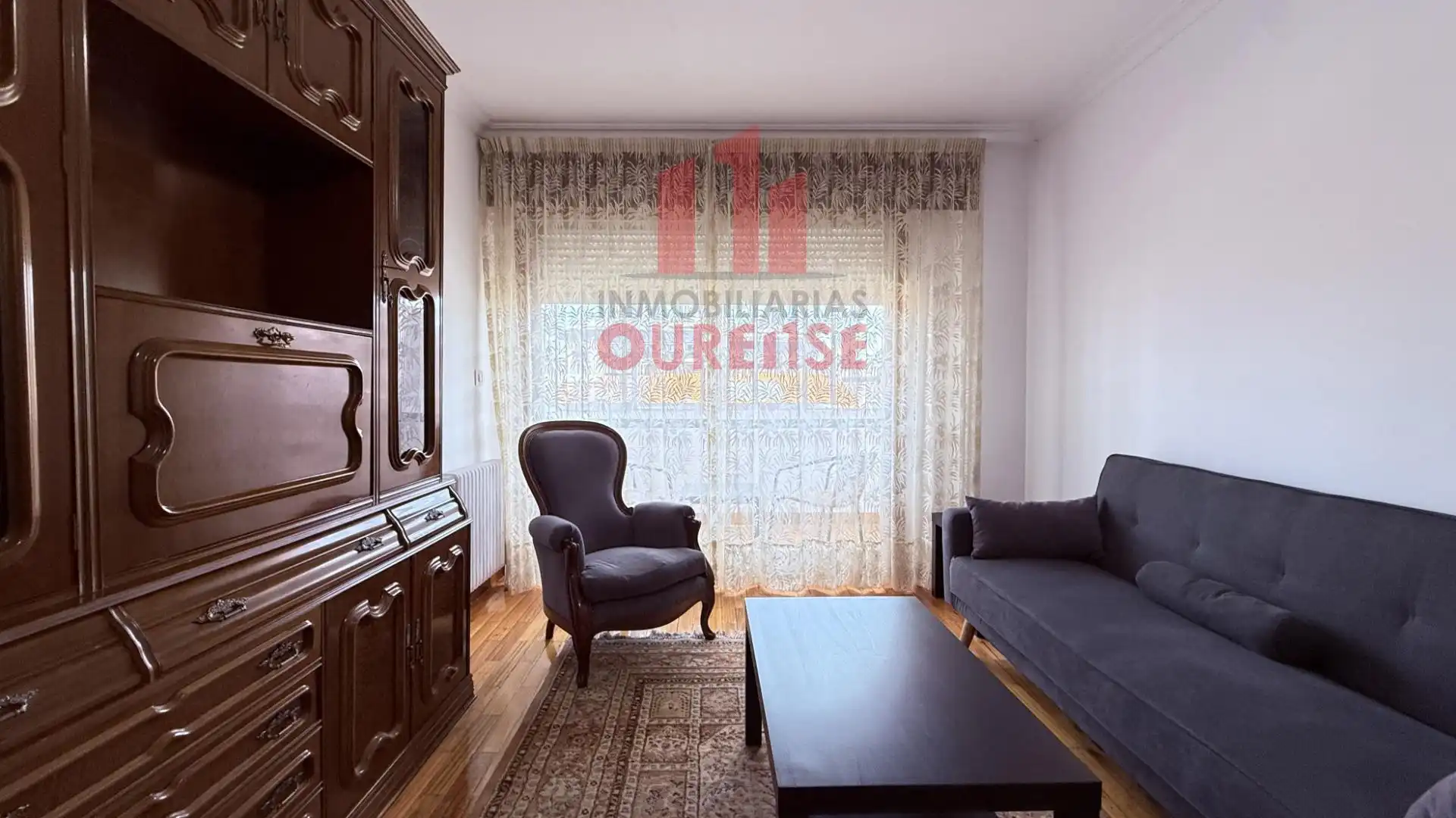 Living room of Flat for rent in Ourense Capital   with Heating and Furnished