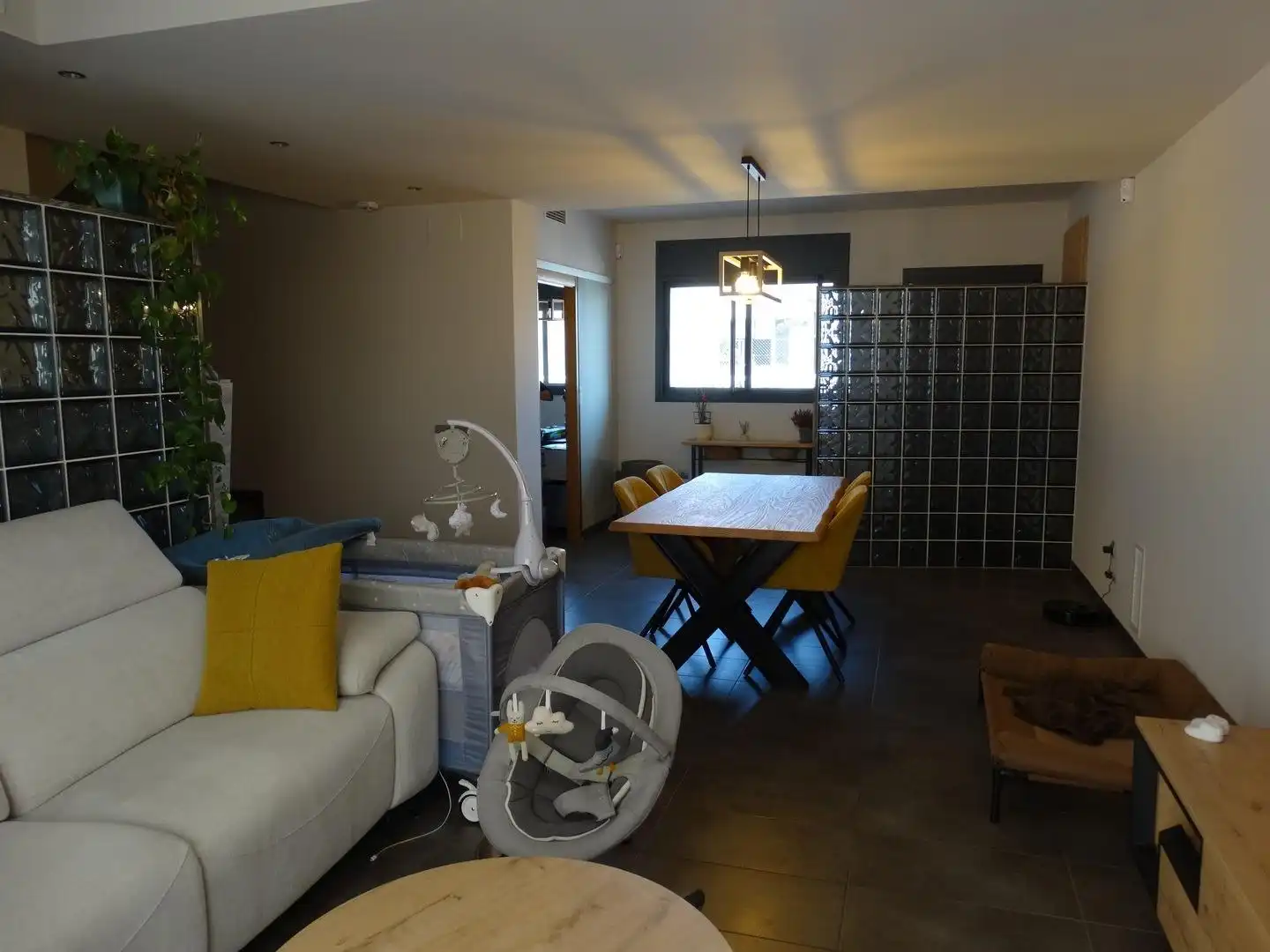 Comedor de Casa adosada en venta en L'Aldea con Jardín privado, Terraza y Trastero
