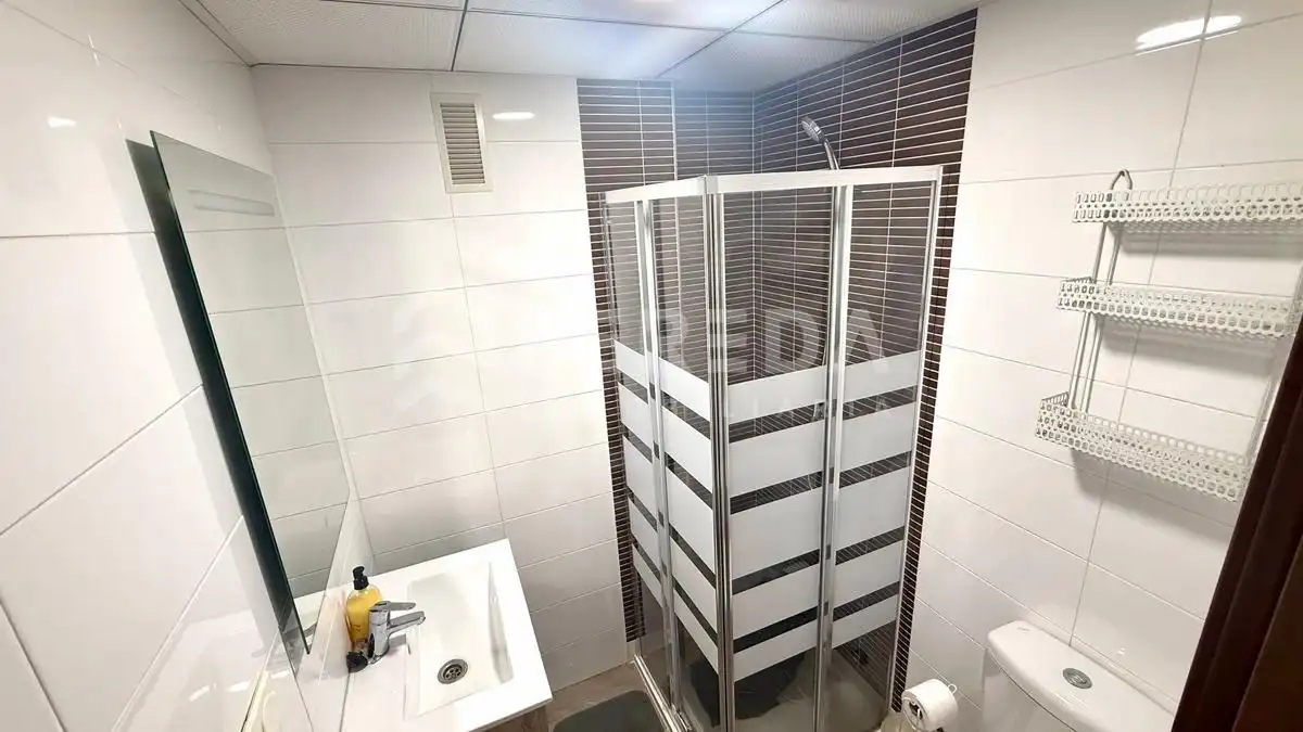 Bathroom of Flat for sale in Roquetas de Mar  with Private garden, Terrace and Community pool
