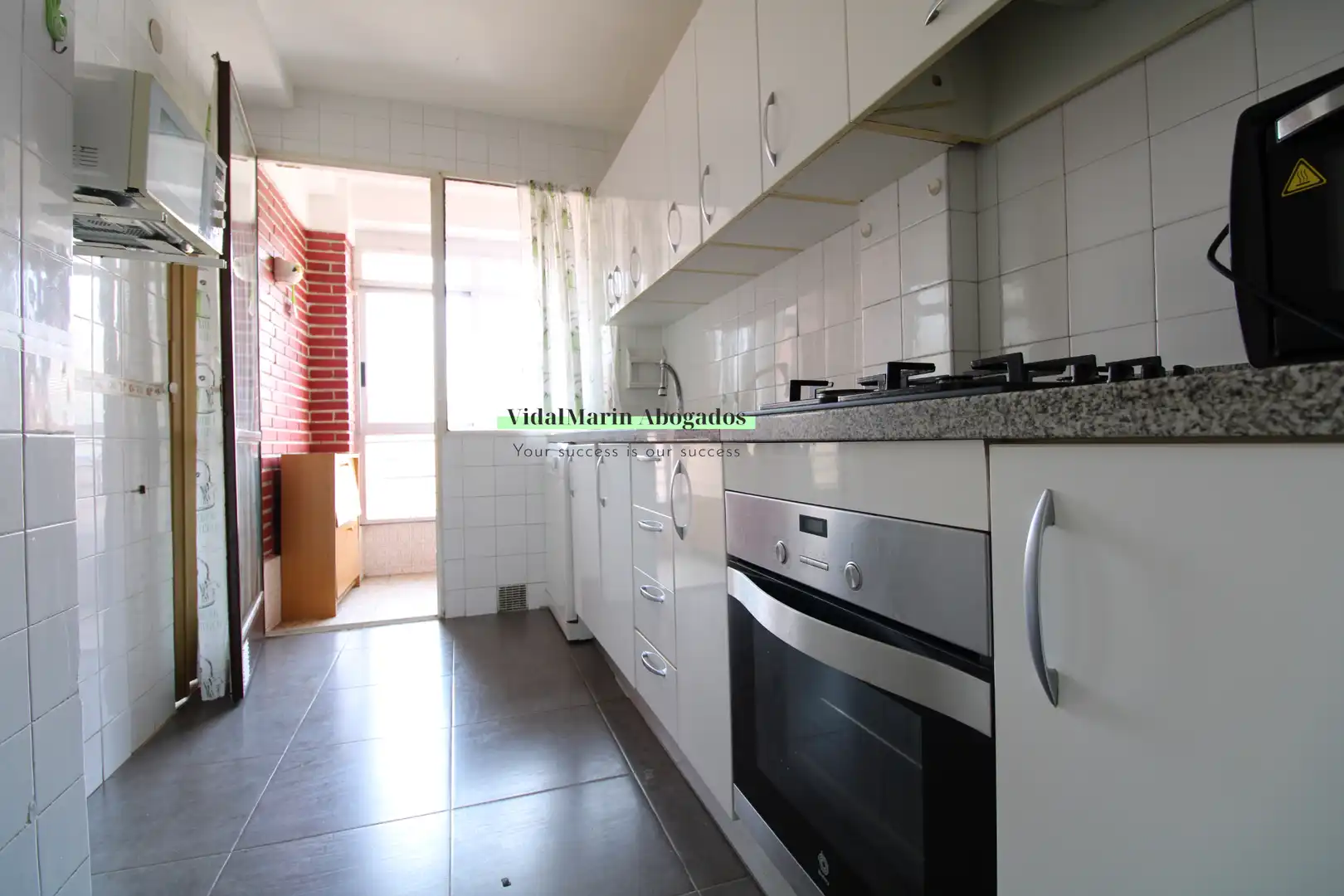Cocina de Piso en venta en Alicante / Alacant con Aire acondicionado, Horno y Lavadora
