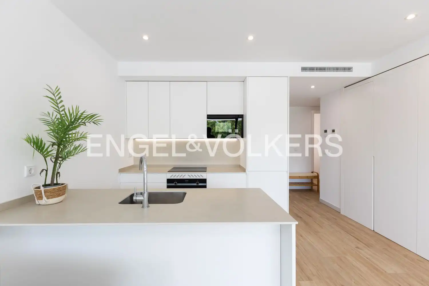 Kitchen of Flat for rent in Jávea / Xàbia  with Air Conditioner, Heating and Terrace