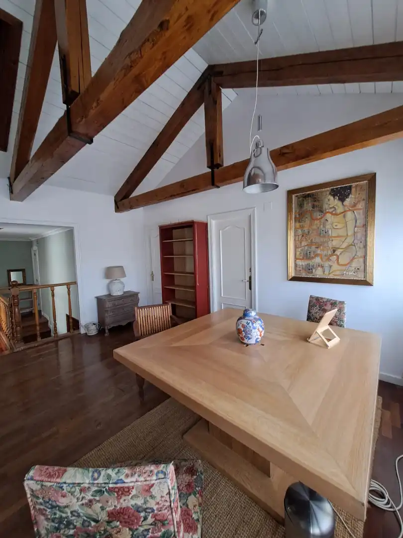 Dining room of Flat for rent in Salamanca  with Air Conditioner, Heating and Parquet flooring