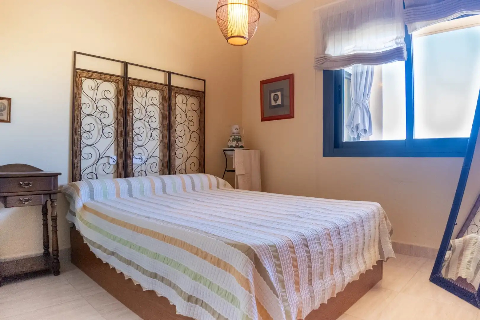Schlafzimmer von Wohnung zum Verkauf in Villajoyosa / La Vila Joiosa mit Klimaanlage, Heizung und Privatgarten