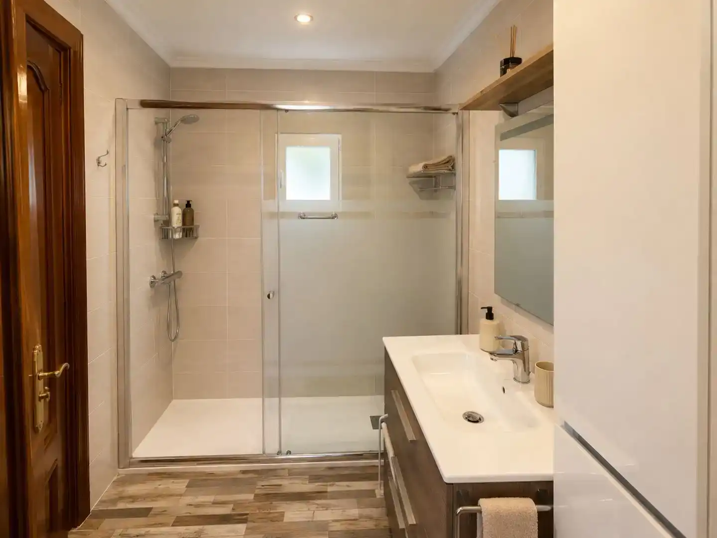 Bathroom of Flat for sale in Andoain  with Air Conditioner and Balcony