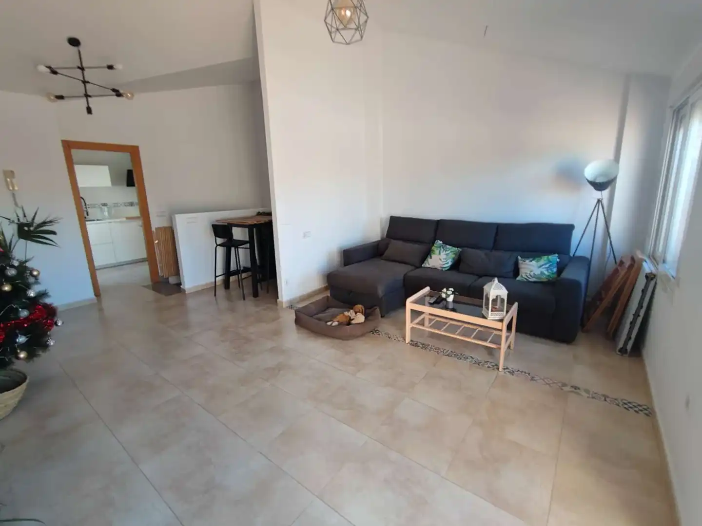 Sala de estar de Ático de alquiler en Murcia con Aire acondicionado, Calefacción y Terraza