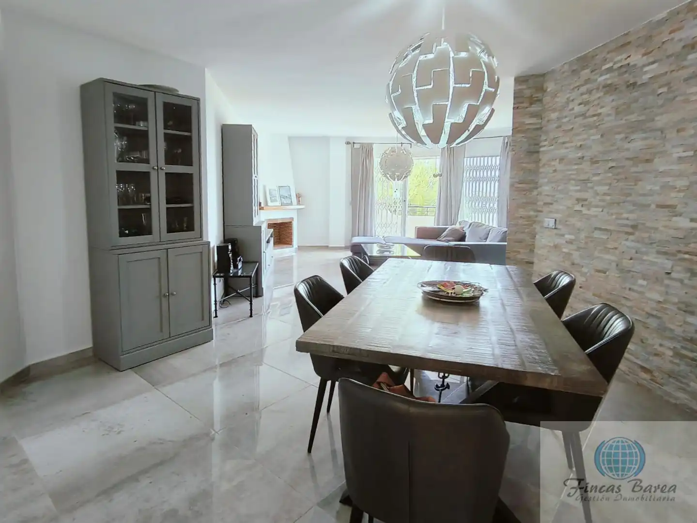 Dining room of Flat for rent in Mijas  with Air Conditioner, Terrace and Furnished