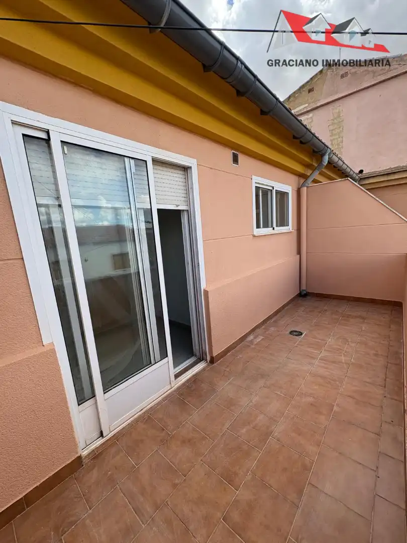 Balcony of Houses for sale in Albacete  with Heating and Furnished