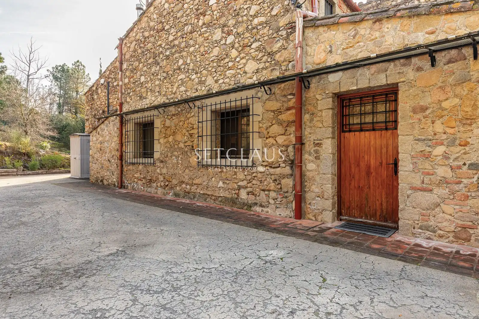 Vista exterior de Finca rústica en venda en Sant Feliu de Buixalleu amb Aire condicionat, Calefacció i Terrassa