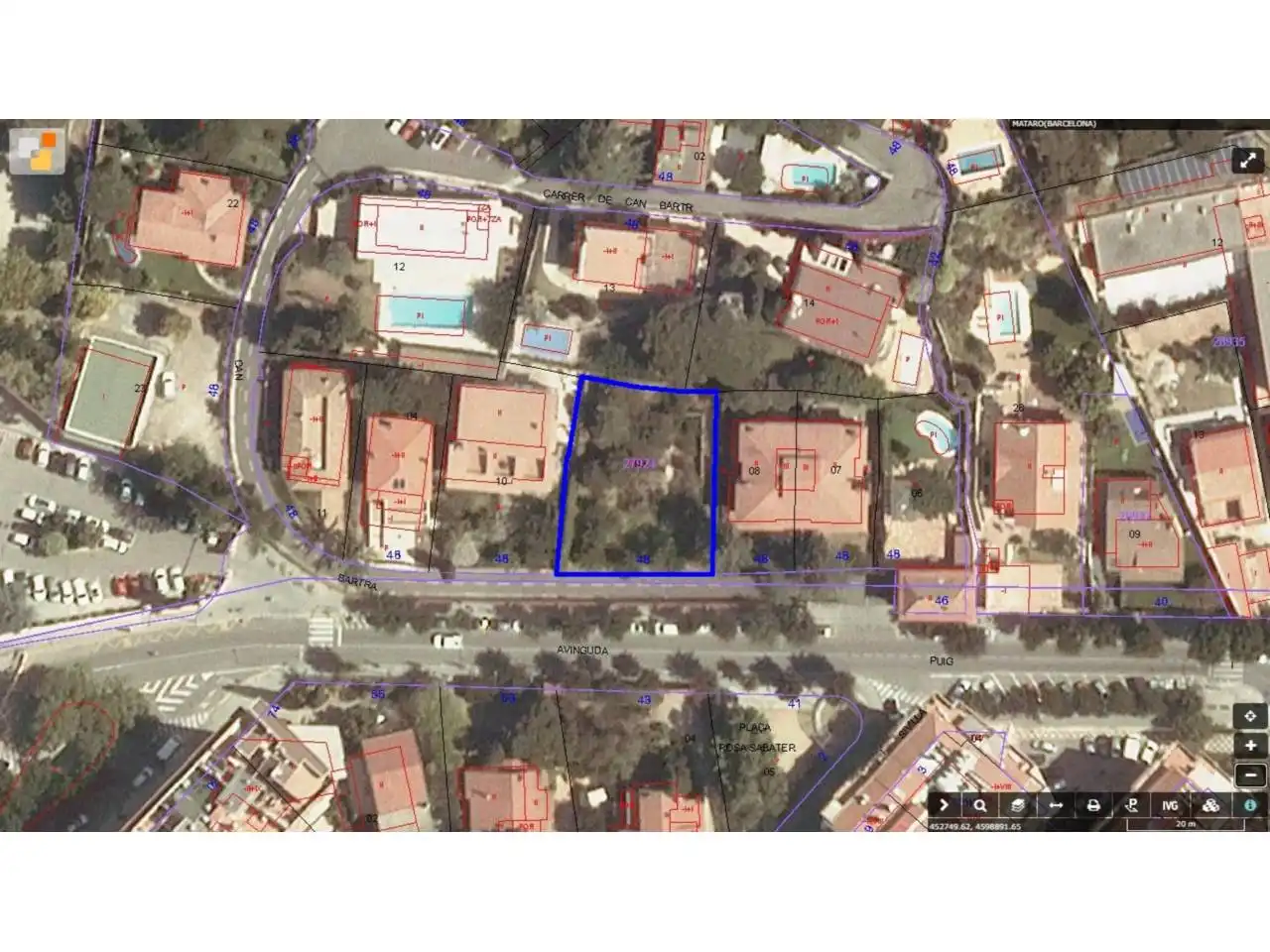 Residencial en venta en Calle De Can Bartra, 9, Via Europa - Parc Central