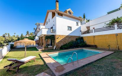 Exterior view of House or chalet for sale in Mijas  with Air Conditioner, Heating and Private garden