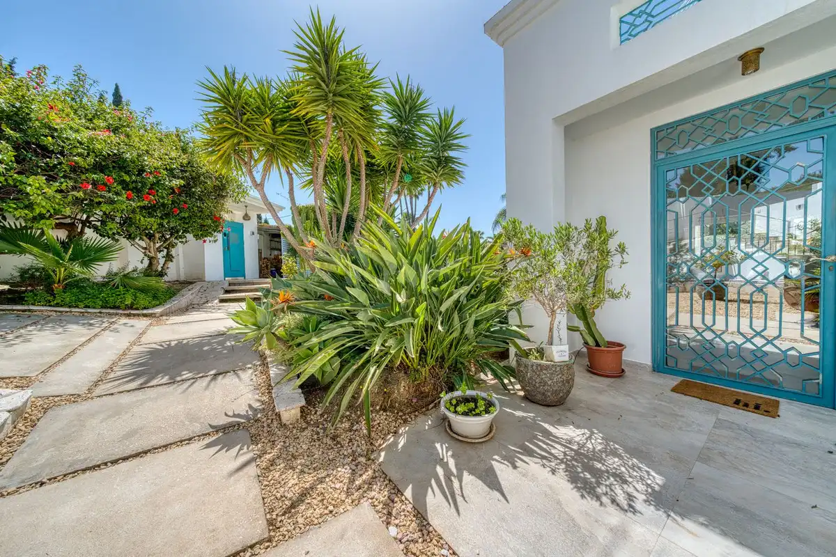 Exterior view of Houses for sale in Marbella  with Air Conditioner, Private garden and Terrace