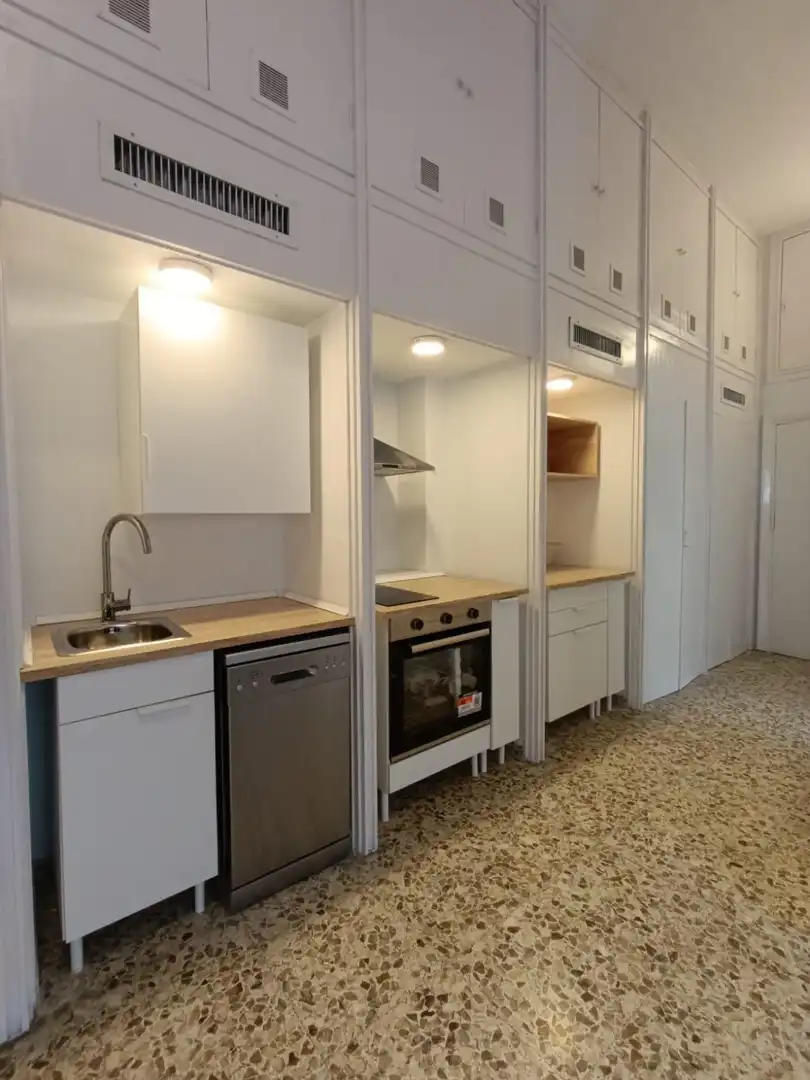 Cocina de Piso de alquiler en Murcia con Aire acondicionado y Amueblado