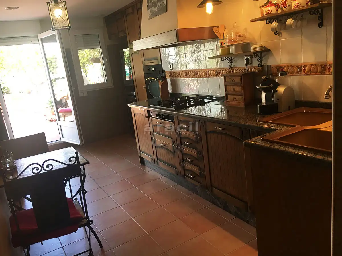 Kitchen of Flat for sale in Alcoy / Alcoi  with Air Conditioner and Terrace
