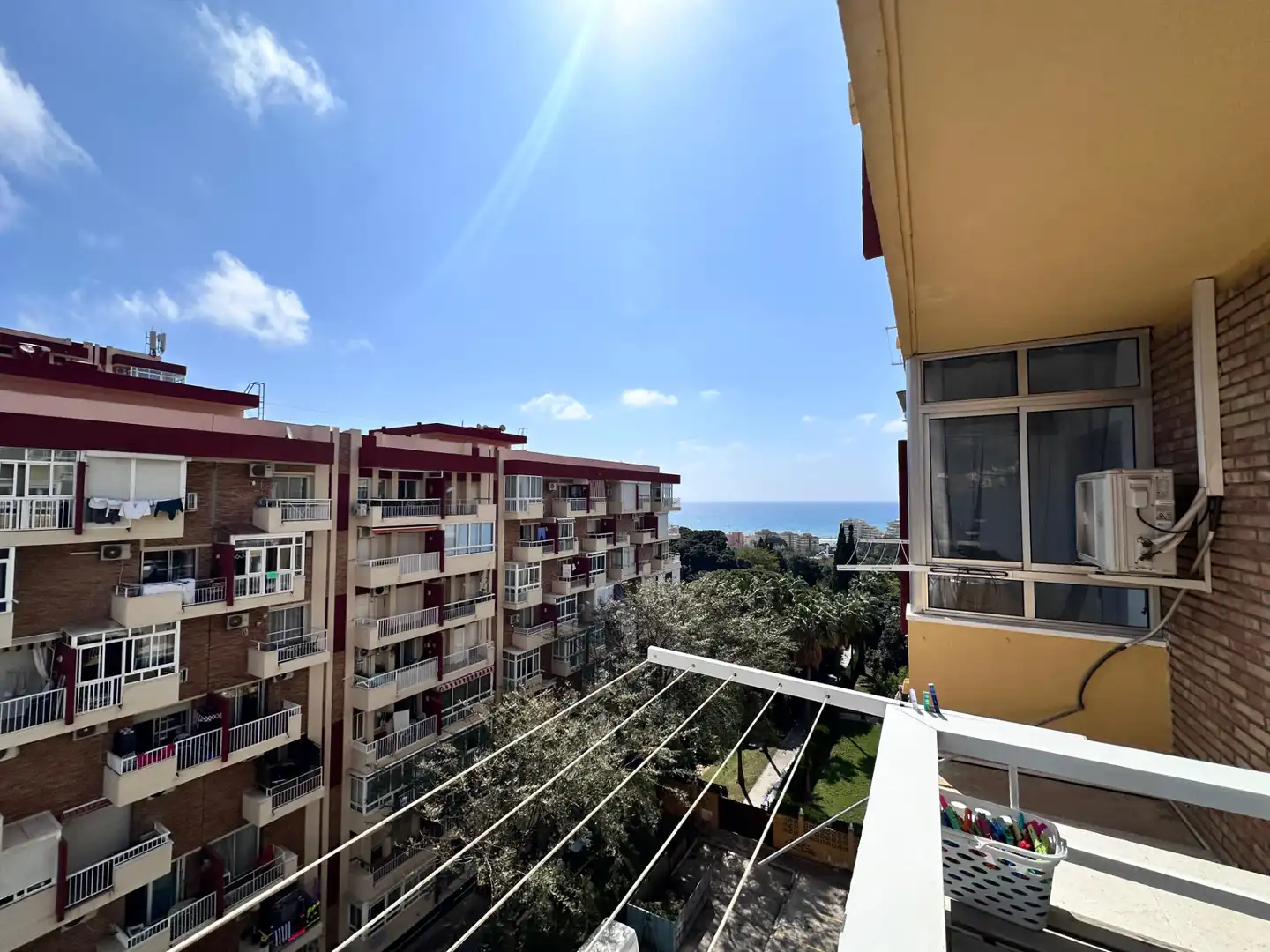 Terraza de Apartamento en venta en Benalmádena con Aire acondicionado, Terraza y Amueblado