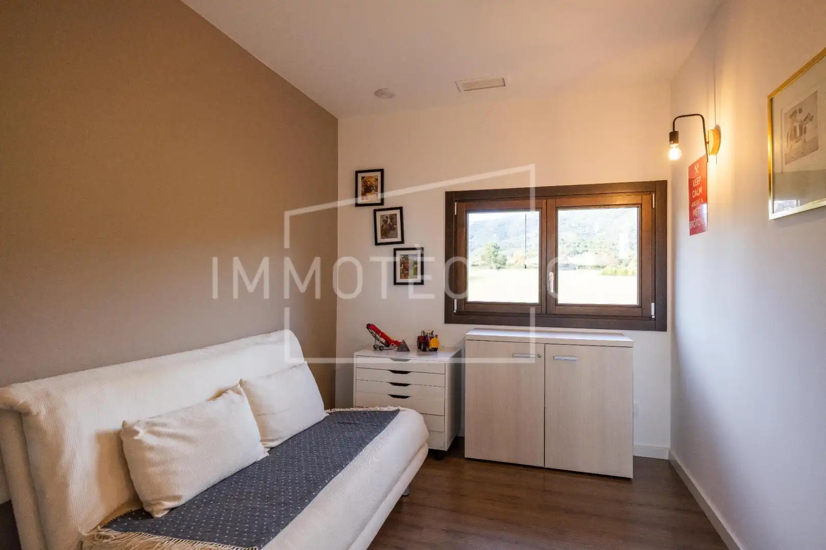 Dormitori de Casa o xalet en venda en Sant Esteve de Palautordera amb Aire condicionat, Jardí privat i Piscina