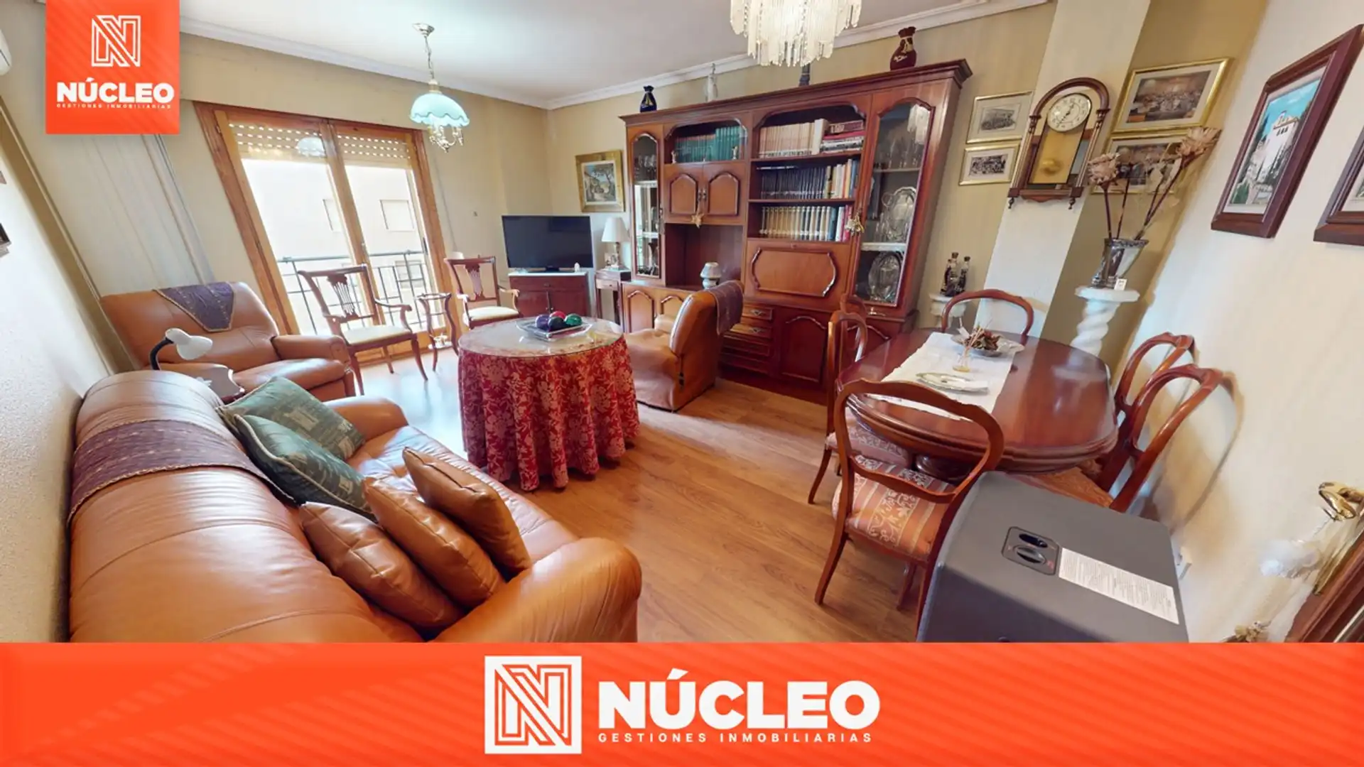 Sala de estar de Piso en venta en Ibi con Aire acondicionado, Calefacción y Parquet