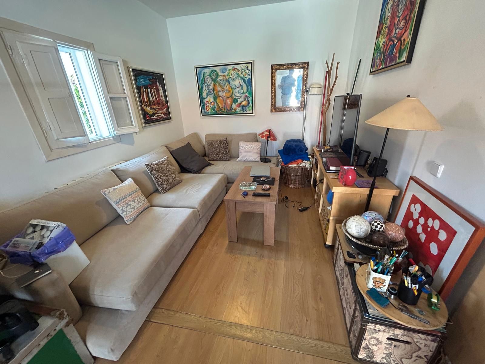 Living room of Planta baja to rent in Torrelodones  with Heating, Parquet flooring and Oven