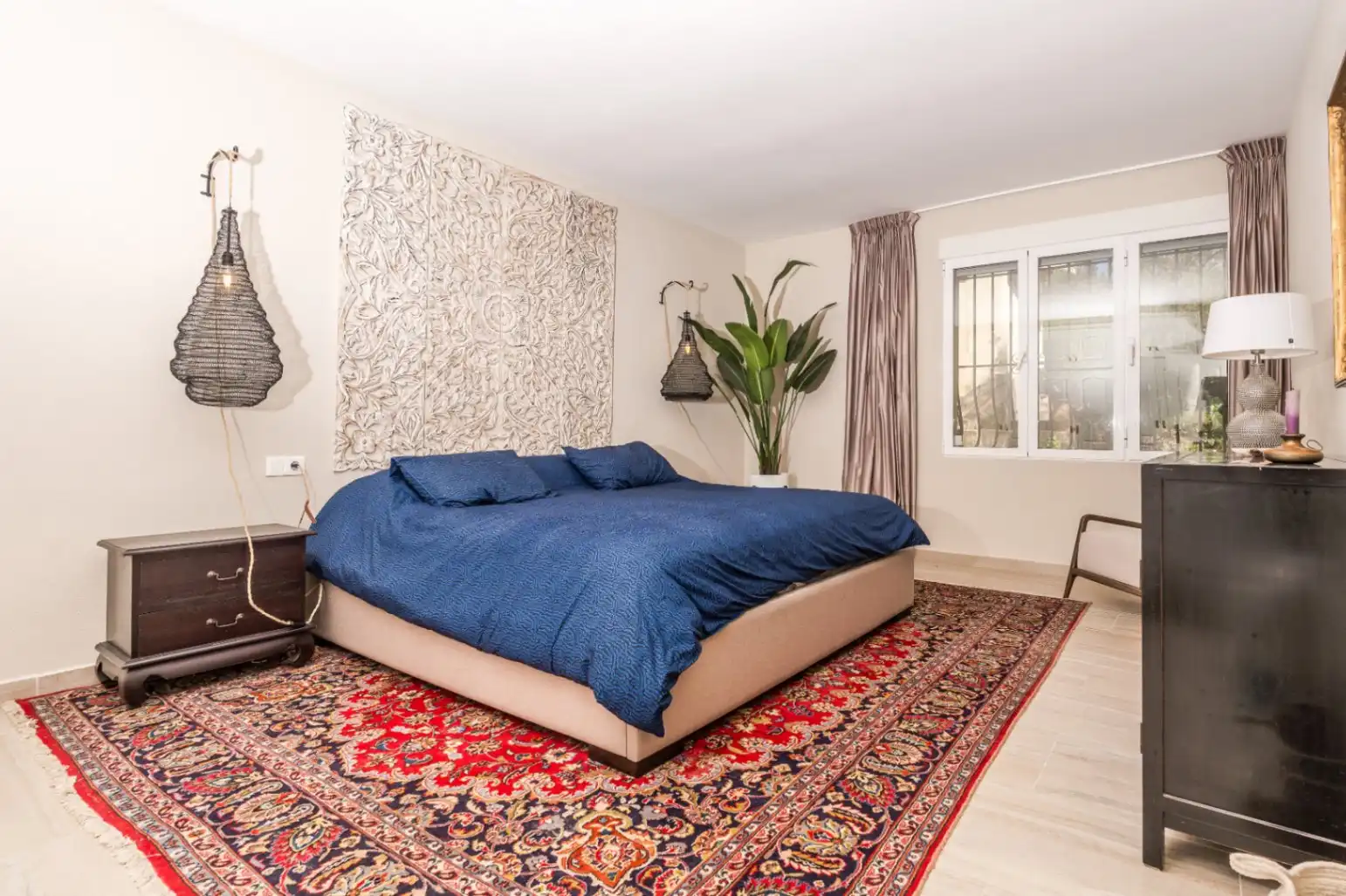 Bedroom of Houses for sale in Dénia  with Air Conditioner, Heating and Private garden