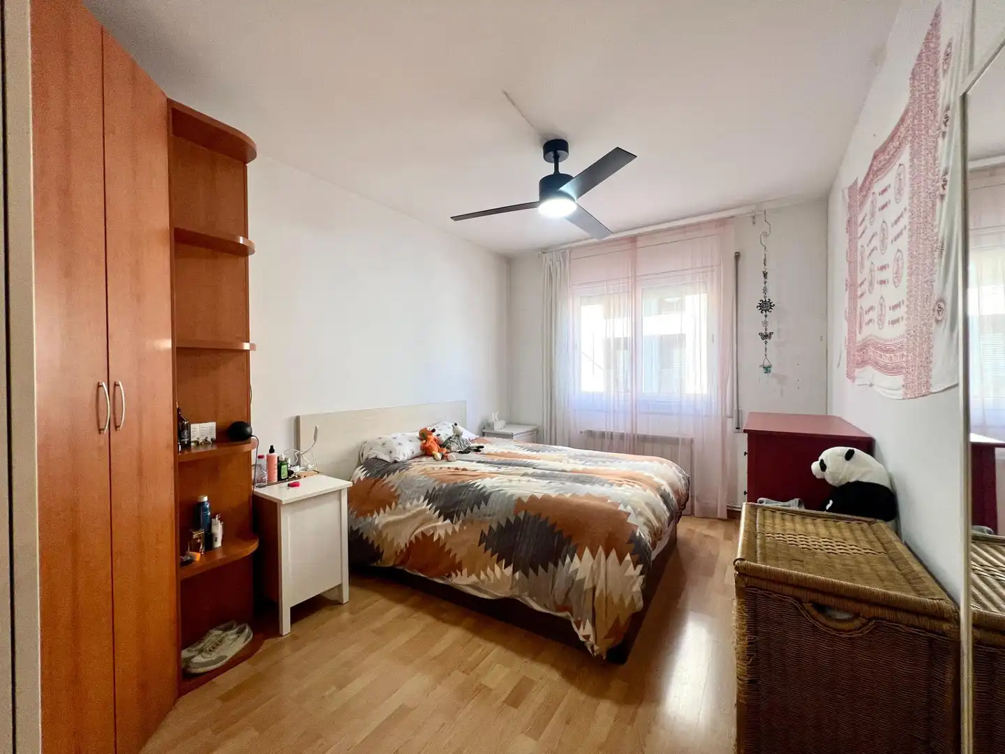 Schlafzimmer von Wohnung zum Verkauf in Granollers mit Heizung und Parkett